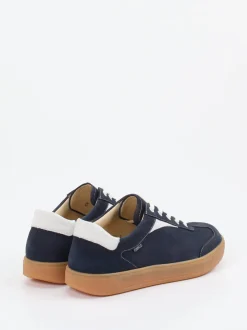 Finn Comfort – Sneaker aus Nubukleder Dunkelblau