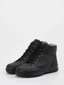 Finn Comfort – Stiefelette aus Kalbleder schwarz