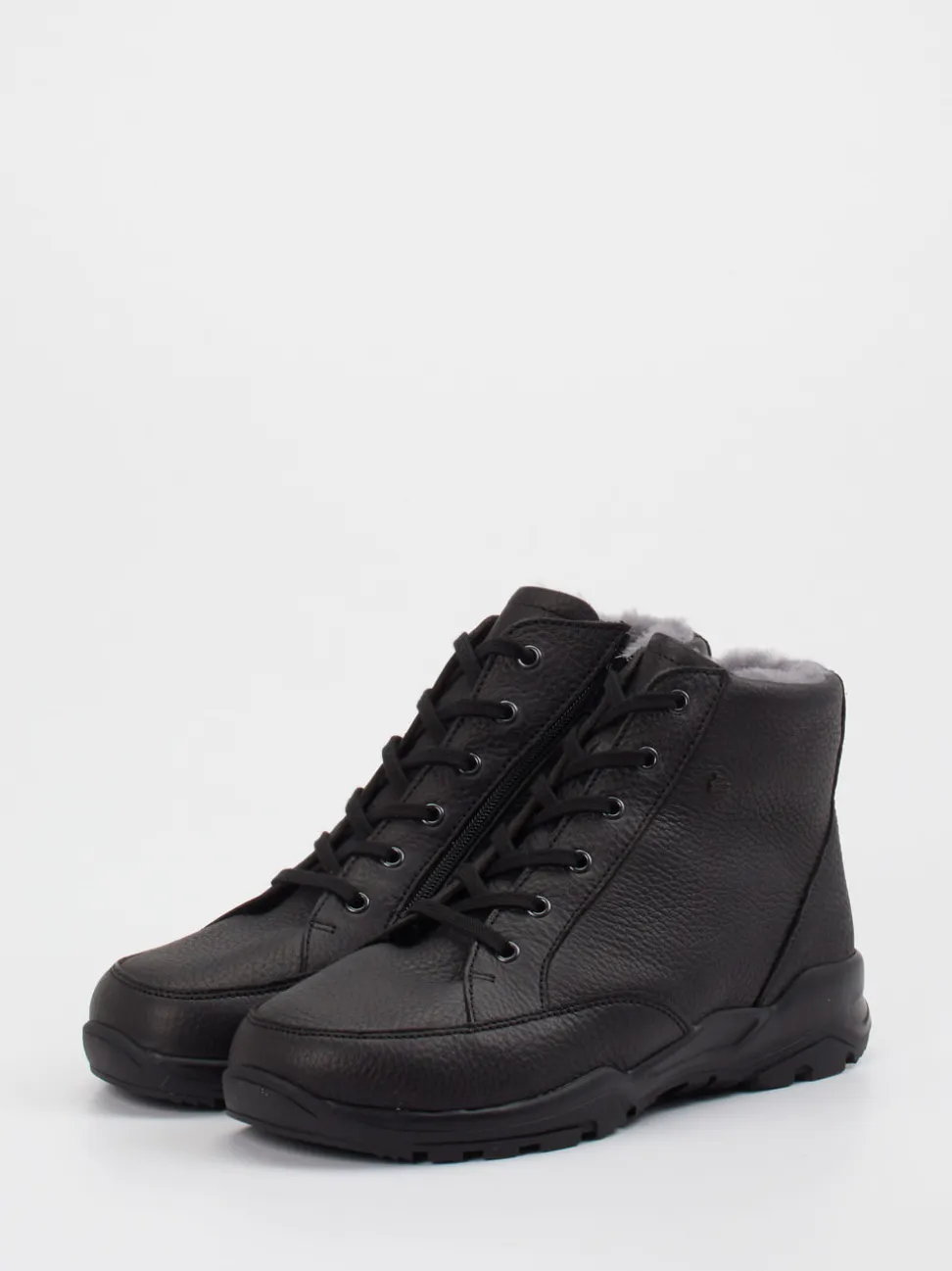 Finn Comfort – Stiefelette aus Kalbleder schwarz