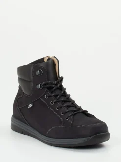 Finn Comfort – Stiefeletten aus Nubukleder schwarz