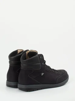 Finn Comfort – Stiefeletten aus Nubukleder schwarz