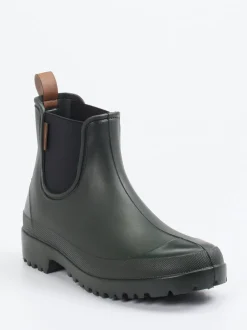Fischer – Gummiboots aus Synthetik in Dunkelgrün