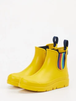Fischer – Regen-Chelsea Boots aus Synthetik gelb