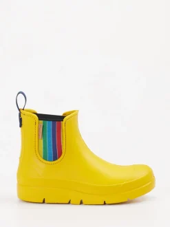 Fischer – Regen-Chelsea Boots aus Synthetik gelb