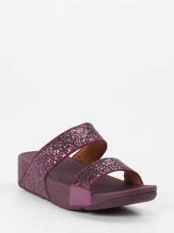 FitFlop – Pantolette aus Metallic mit Glitter-Finish