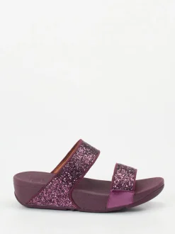 FitFlop – Pantolette aus Metallic mit Glitter-Finish