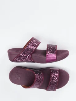 FitFlop – Pantolette aus Metallic mit Glitter-Finish