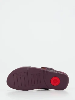 FitFlop – Pantolette aus Metallic mit Glitter-Finish