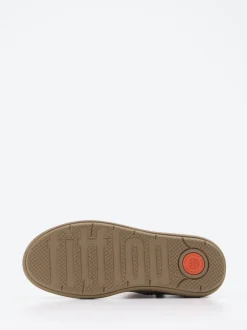 FitFlop – Stiefelette aus Veloursleder beige