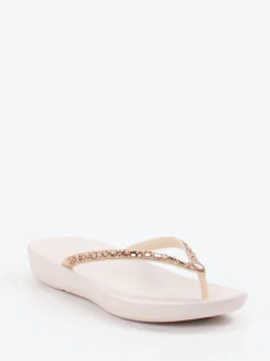 FitFlop – Zehentrenner aus Synthetik mit Strass