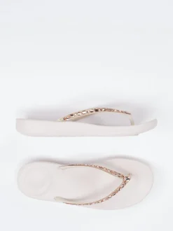 FitFlop – Zehentrenner aus Synthetik mit Strass