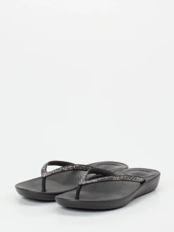 FitFlop – Zehentrenner aus Synthetik mit Strass