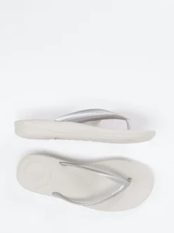 FitFlop – Zehentrenner aus Synthetik in Silber