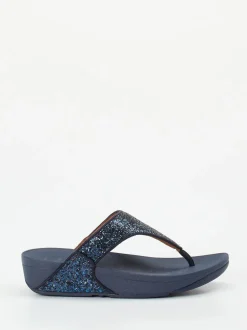 FitFlop – Zehentrenner aus Textil mit Glitzer