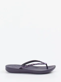 FitFlop – Zehentrenner aus Synthetik Dunkelviolett