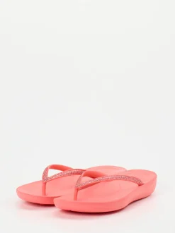 FitFlop – Zehentrenner aus Synthetik mit Strass