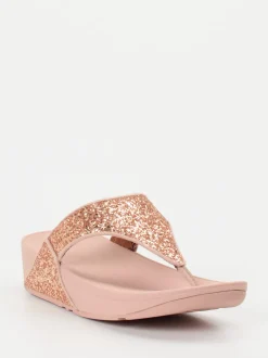FitFlop – Zehentrenner aus Textil mit Glitzerfinish