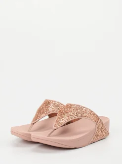 FitFlop – Zehentrenner aus Textil mit Glitzerfinish