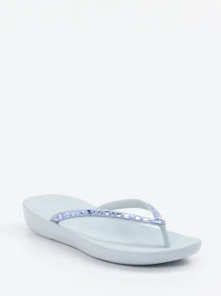FitFlop – Zehentrenner aus Synthetik mit Strass