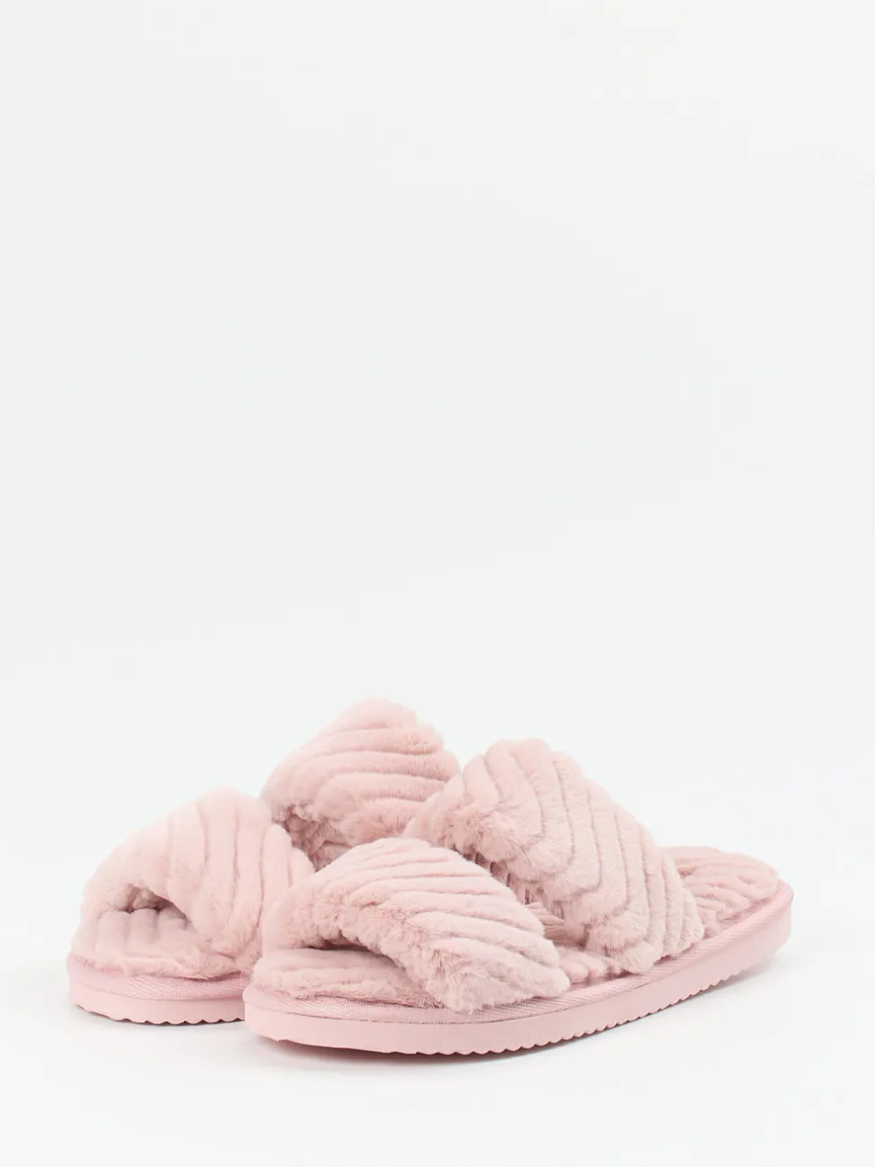 Flip Flop – Pantolette aus Textil in Altrosa