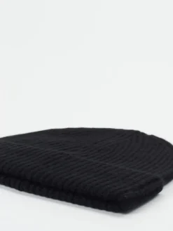 FLONA – Beanie aus Kaschmir Schwarz