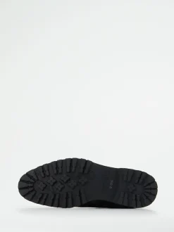 Floris van Bommel – Chelsea Boots aus Veloursleder Schwarz