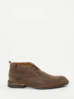 Floris van Bommel – Desert Boots aus Veloursleder Braun