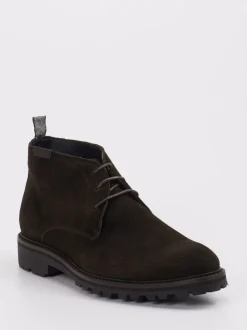 Floris van Bommel – Desert Boots aus Veloursleder braun