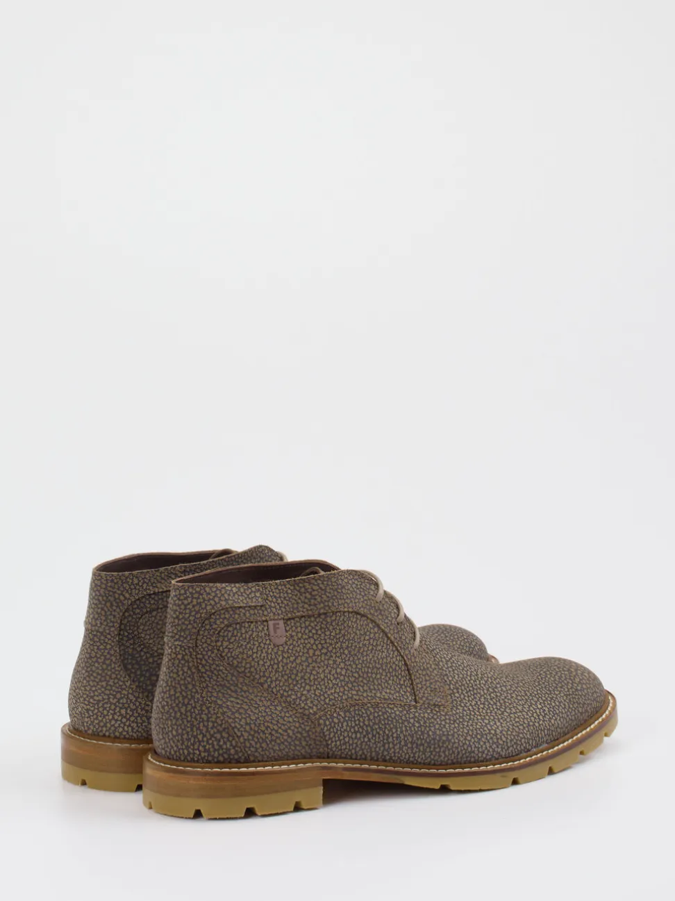 Floris van Bommel – Desert Boots aus Kalbleder braun