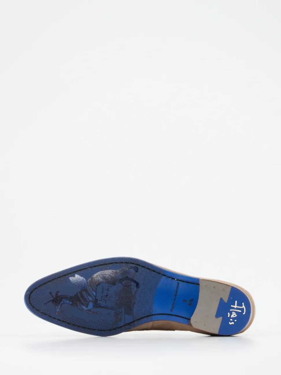 Floris van Bommel – Loafer aus Veloursleder sandbeige
