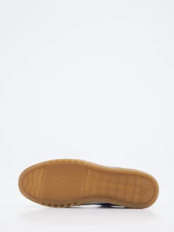 Floris van Bommel – Retro-Sneaker aus Veloursleder weiß