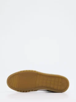 Floris van Bommel – Sneaker aus Veloursleder Weiß
