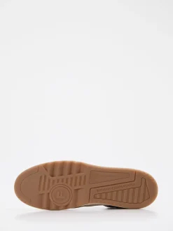 Floris van Bommel – Sneaker aus Veloursleder Offwhite
