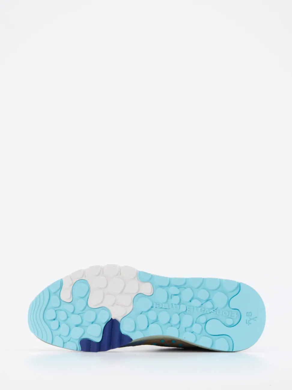 Floris van Bommel – Sneaker aus Veloursleder Multicolor
