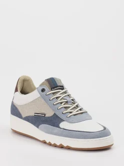 Floris van Bommel – Sneaker aus Veloursleder und Textil