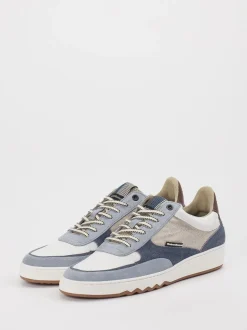 Floris van Bommel – Sneaker aus Veloursleder und Textil