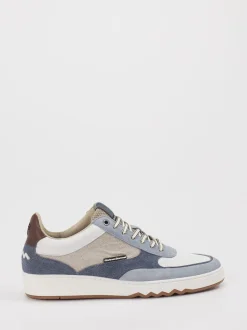 Floris van Bommel – Sneaker aus Veloursleder und Textil
