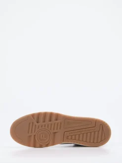 Floris van Bommel – Sneaker aus Veloursleder und Textil