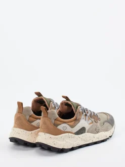 Flower Mountain – Outdoor-Sneaker aus Veloursleder Textil