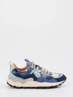 Flower Mountain – Trail-Sneaker aus Veloursleder Textil