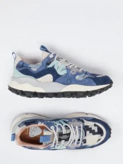 Flower Mountain – Trail-Sneaker aus Veloursleder Textil