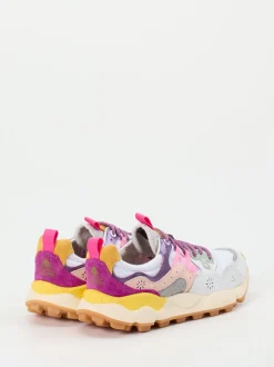 Flower Mountain – Trail-Sneaker aus Veloursleder Multicolor