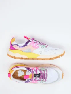 Flower Mountain – Trail-Sneaker aus Veloursleder Multicolor