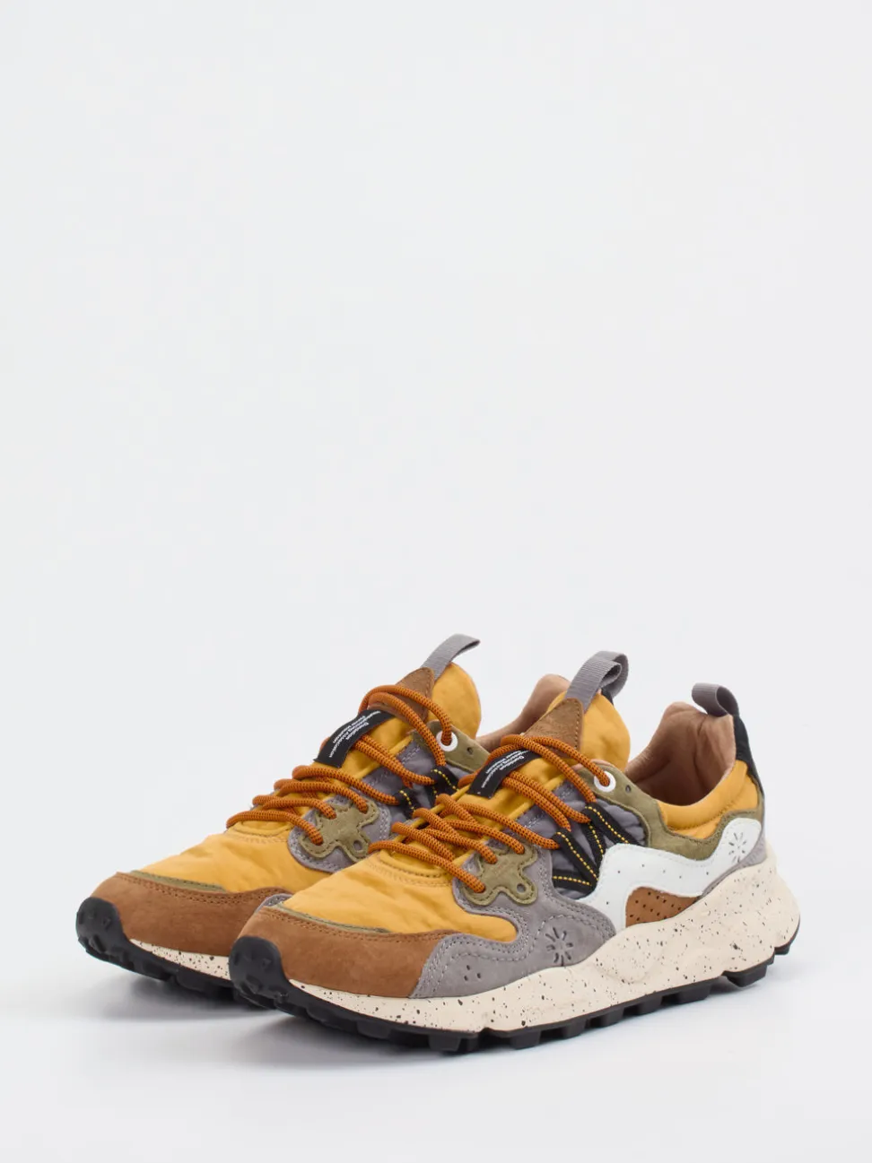 Flower Mountain – Trail-Sneaker aus Veloursleder und Nylon