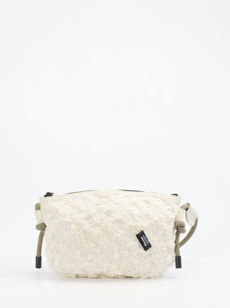 Flower Mountain – Umhängetasche aus Textil cremeweiß