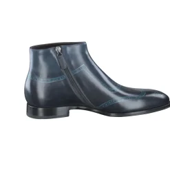 Franceschetti – Stiefelette aus Kalbleder tiefblau