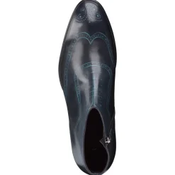 Franceschetti – Stiefelette aus Kalbleder tiefblau