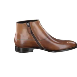 Franceschetti – Stiefeletten aus Kalbleder Mittelbraun