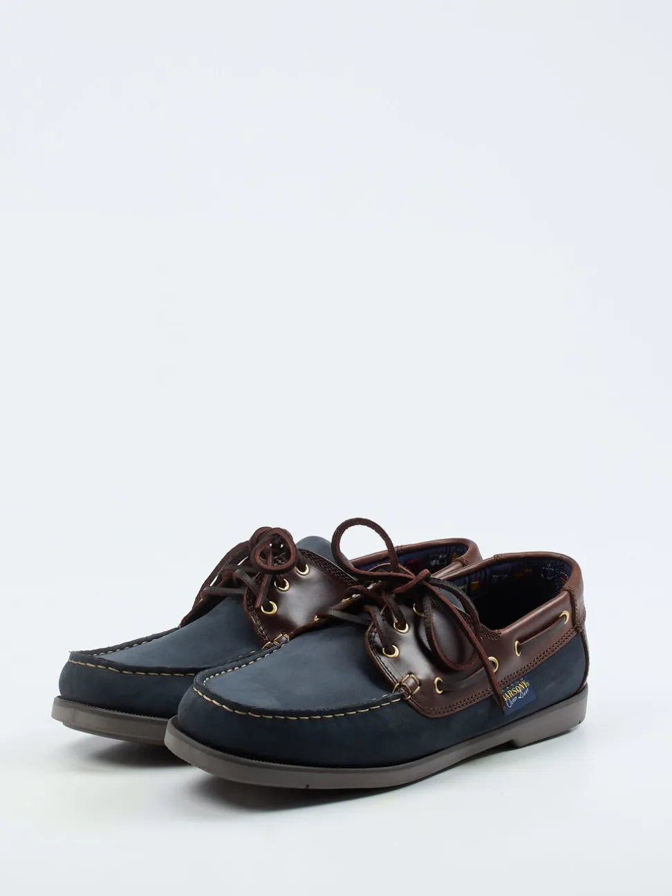 Franco Barsony – Bootsschuh aus Fettleder und Nubukleder