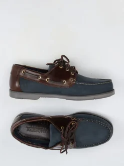 Franco Barsony – Bootsschuh aus Fettleder und Nubukleder